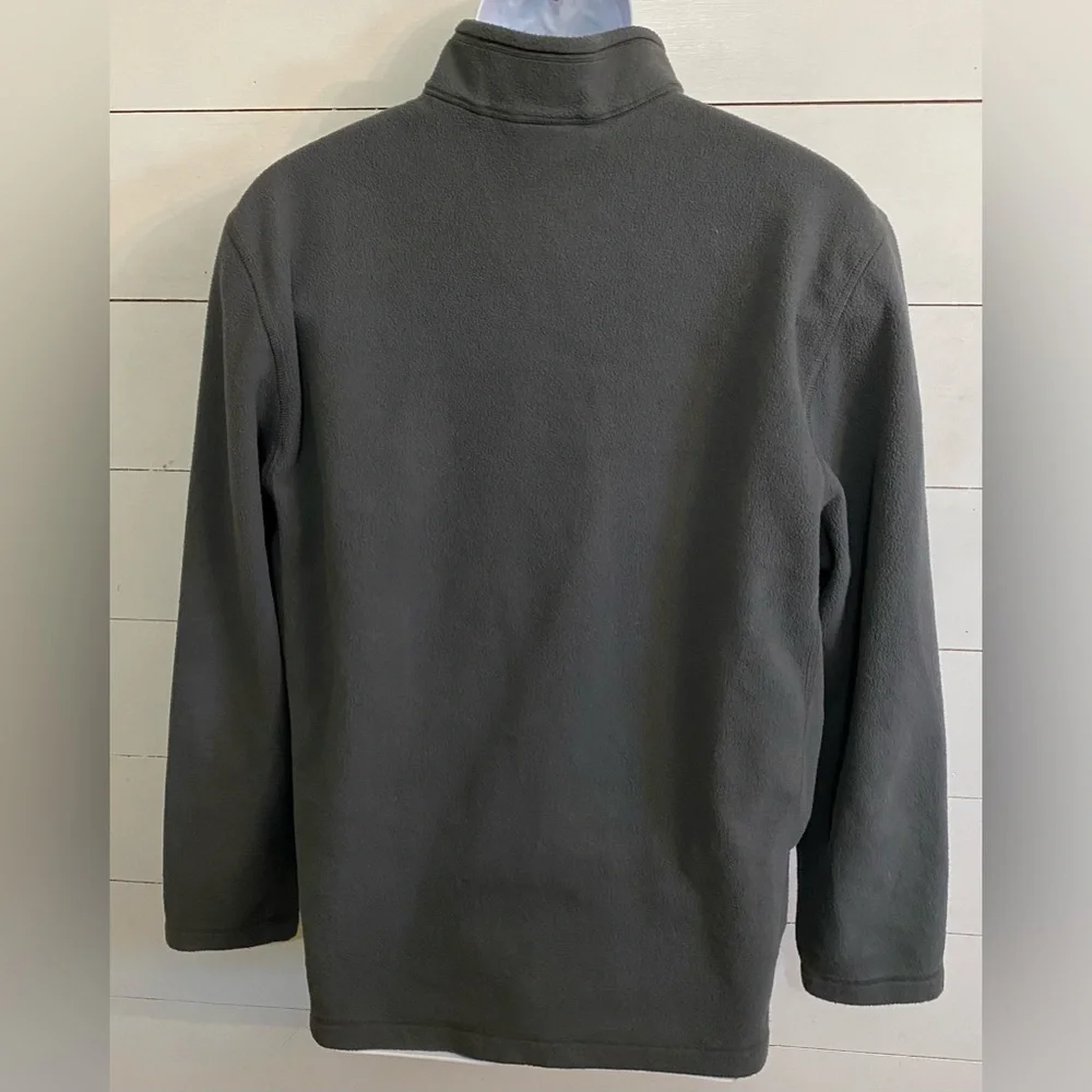 The North Face Men’s Sz L Dk‎ Gray TKA 100 Glacier 1/4 Zip Fleece Pullover